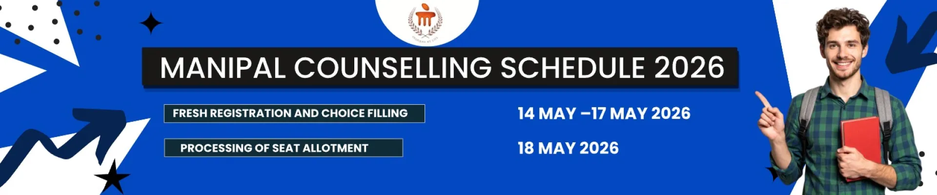 Manipal Counselling Schedule